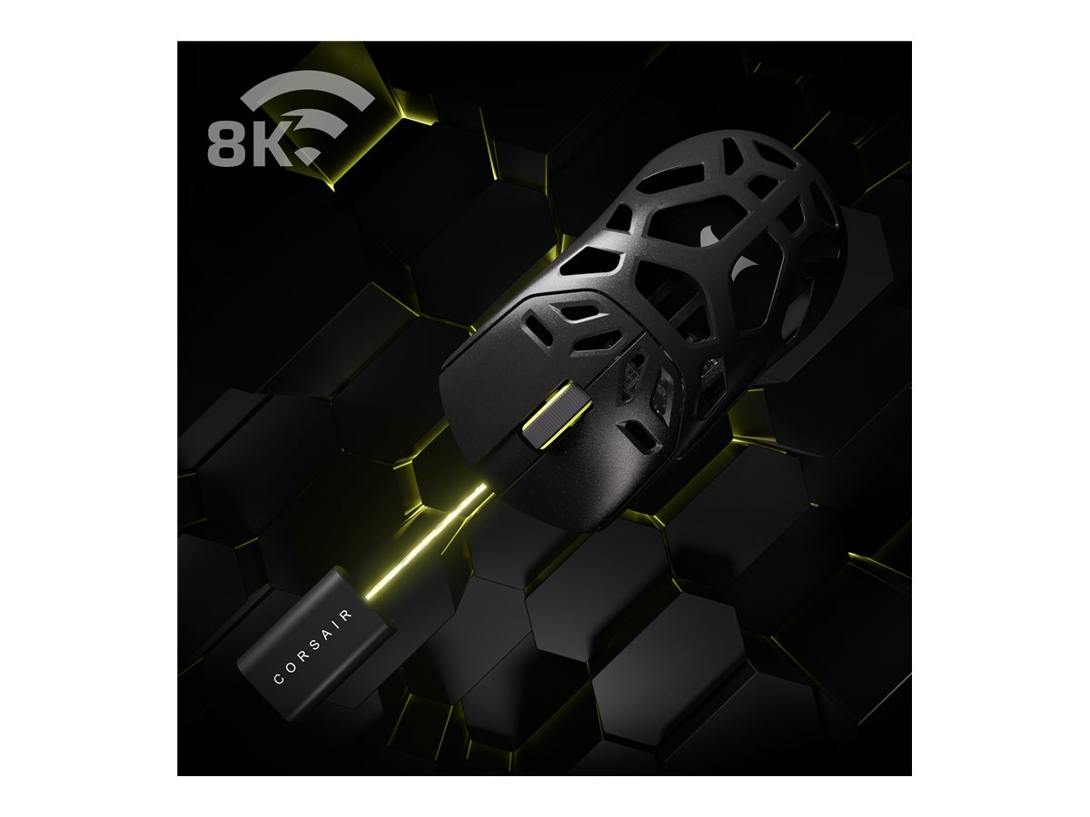 Corsair SABRE V2 PRO | Gaming Mouse | Wireless/Wired | 2.4GHz, Bluetooth, USB-C | Black