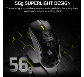 Corsair SABRE V2 PRO | Gaming Mouse | Wireless/Wired | 2.4GHz, Bluetooth, USB-C | Black