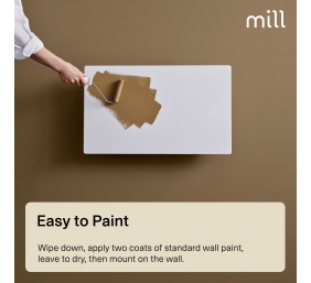 Mill Color Panel Heater, Wifi+App control | COLOR700WIFI4 | Panel Heater | 700 W | Suitable for rooms up to 9-12 m² | Matte White | IPX4