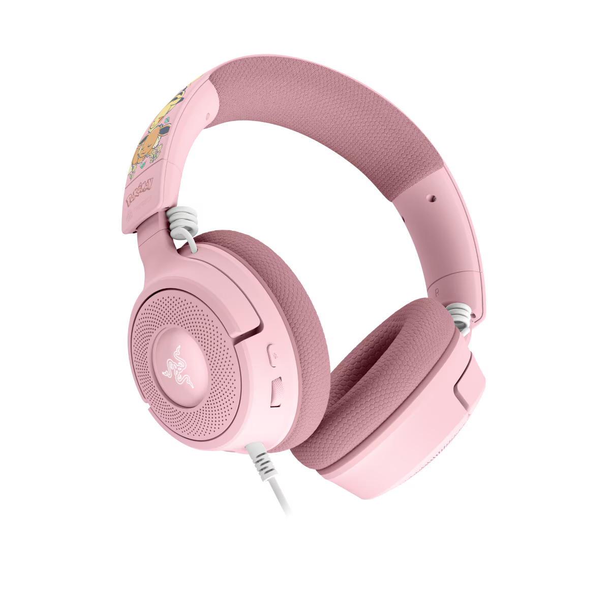 Razer Gaming Headset | Kraken V4 X | Wired | On-ear | Microphone | Pikachu & Eevee Edition