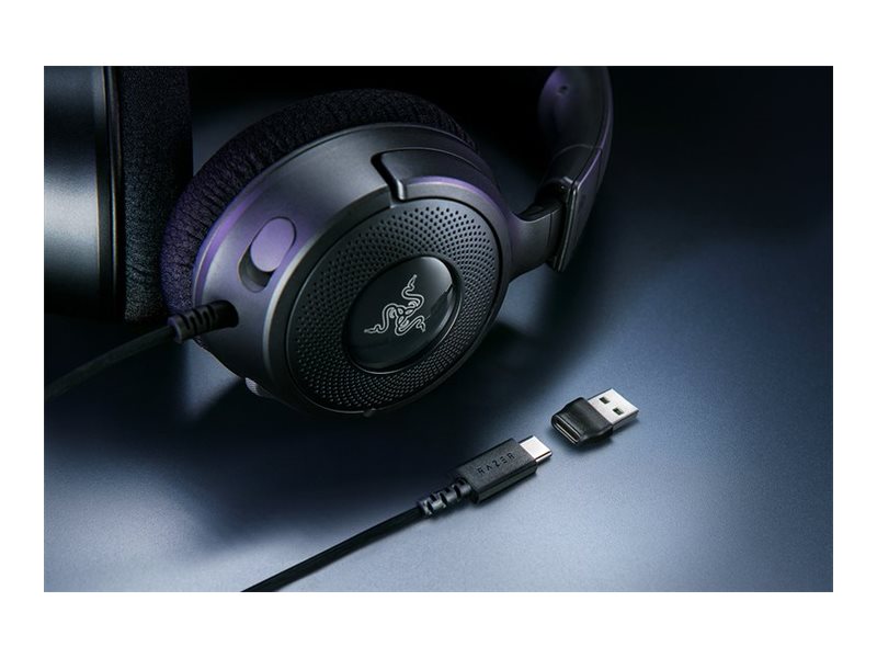 Razer Gaming Headset | Kraken V4 X | Wired | On-ear | Microphone | Pikachu & Eevee Edition