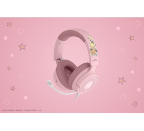 Razer Gaming Headset | Kraken V4 X | Wired | On-ear | Microphone | Pikachu & Eevee Edition