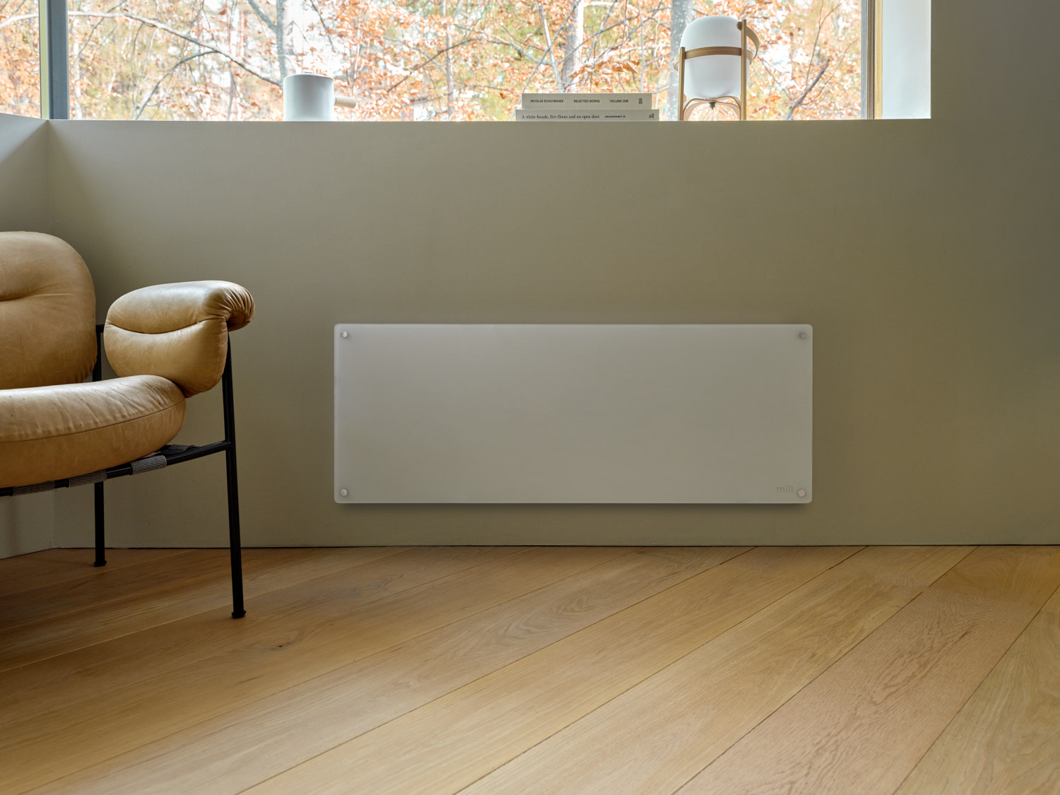 Mill Glass Smart WiFi Panel Heater Gen. 4 | GL1300WIFI4 | Panel Heater | 1300 W | Suitable for rooms up to 15-19 m² | White