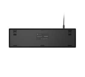 Natec Amberjack | Keyboard | Wired | US | Linear | White backlight, Hot-swappable switches, Anti-ghosting, Built-in memory, Macro recording | Black/Gray