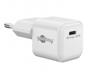 Goobay 20 W USB-C PD GaN Fast Charger Nano | USB-C