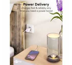 Goobay 20 W USB-C PD GaN Fast Charger Nano | USB-C