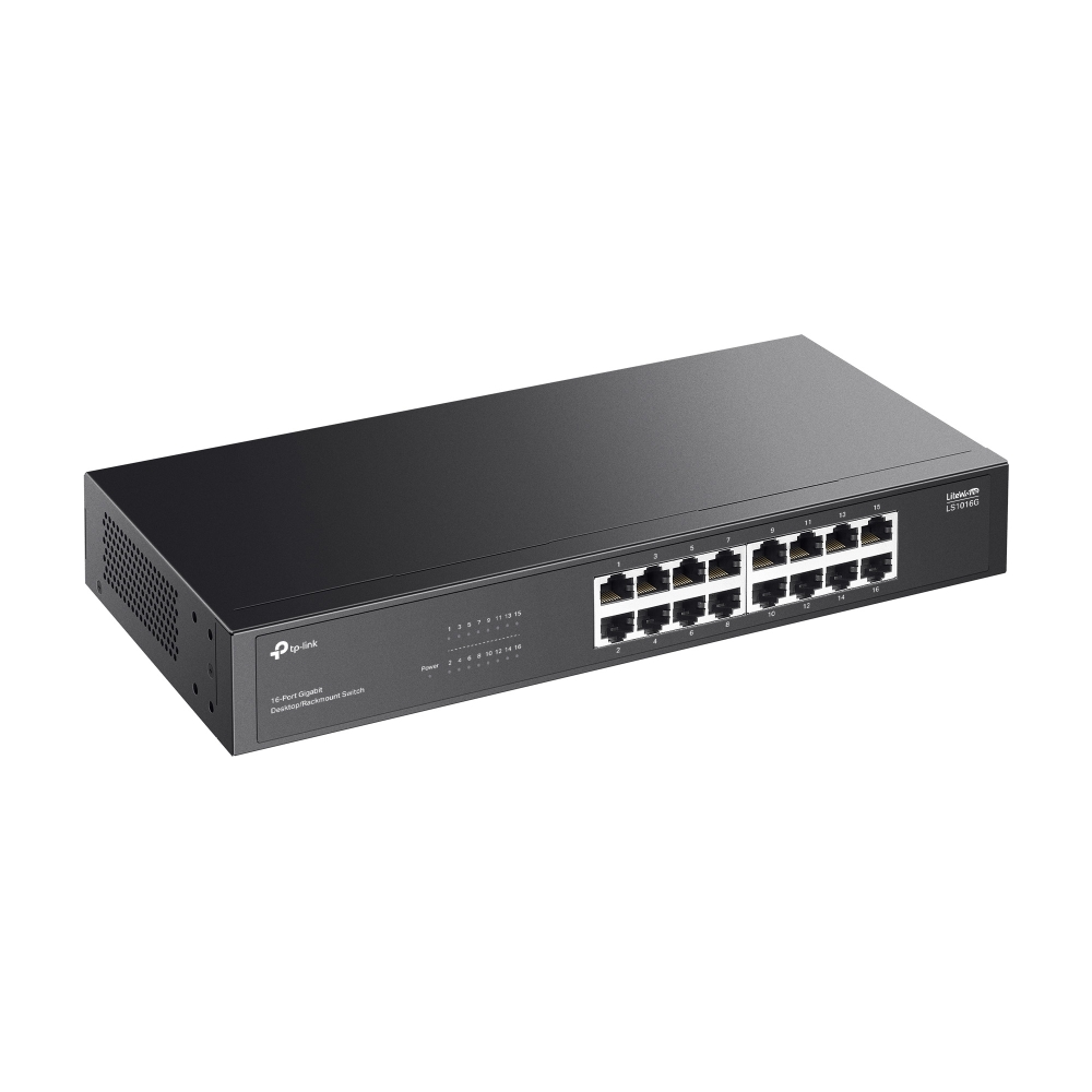 TP-LINK 16-Port Gigabit Switch | LS1016G | Unmanaged | Desktop/Rack-mountable
