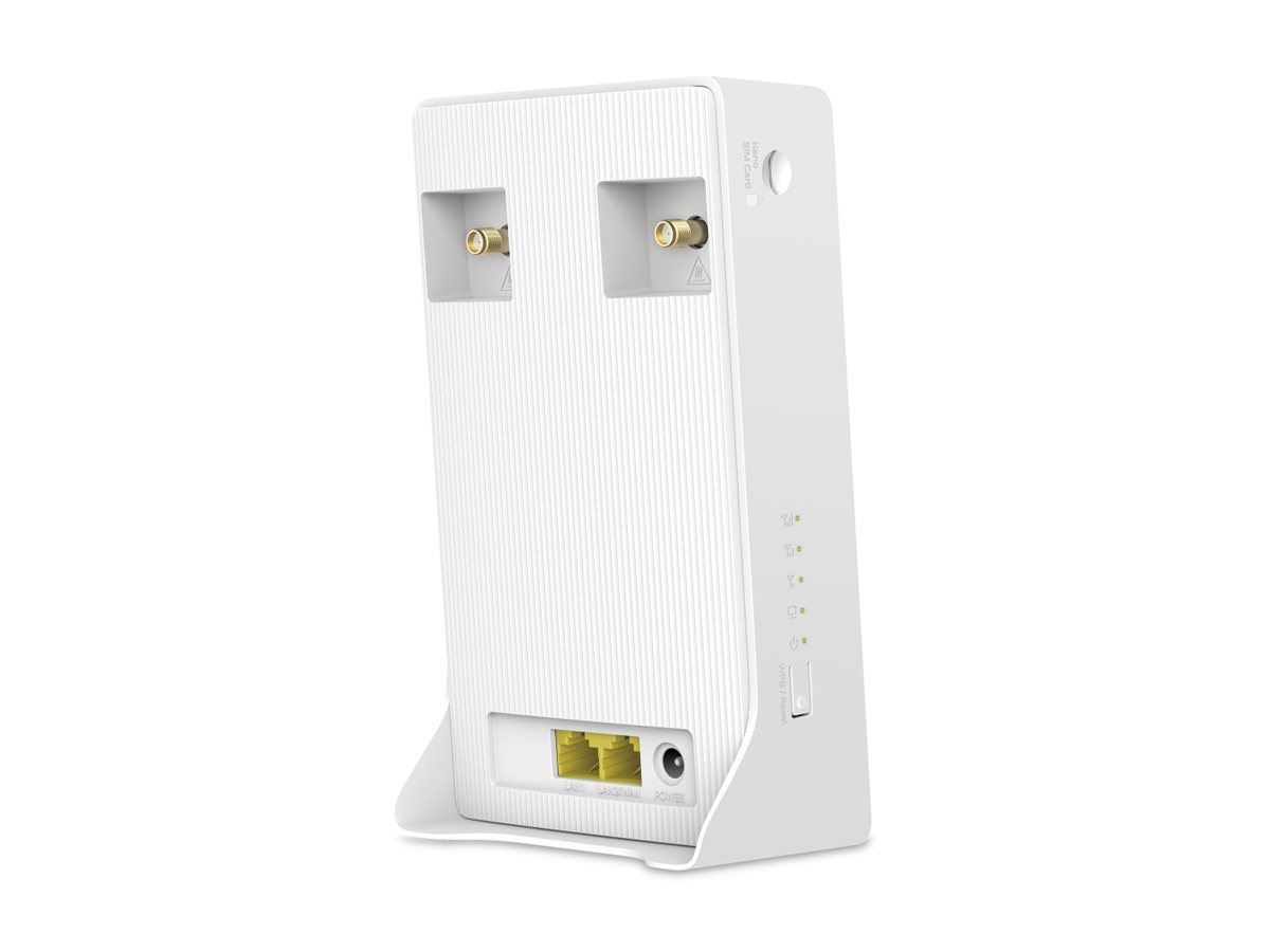 Mercusys AX1500 Wireless Dual Band Gigabit Router | MB260-4G | 802.11ax | 1201 Mbit/s | Ethernet LAN (RJ-45) ports 2 | Mesh Support Yes | MU-MiMO No | 4G | Antenna type Internal