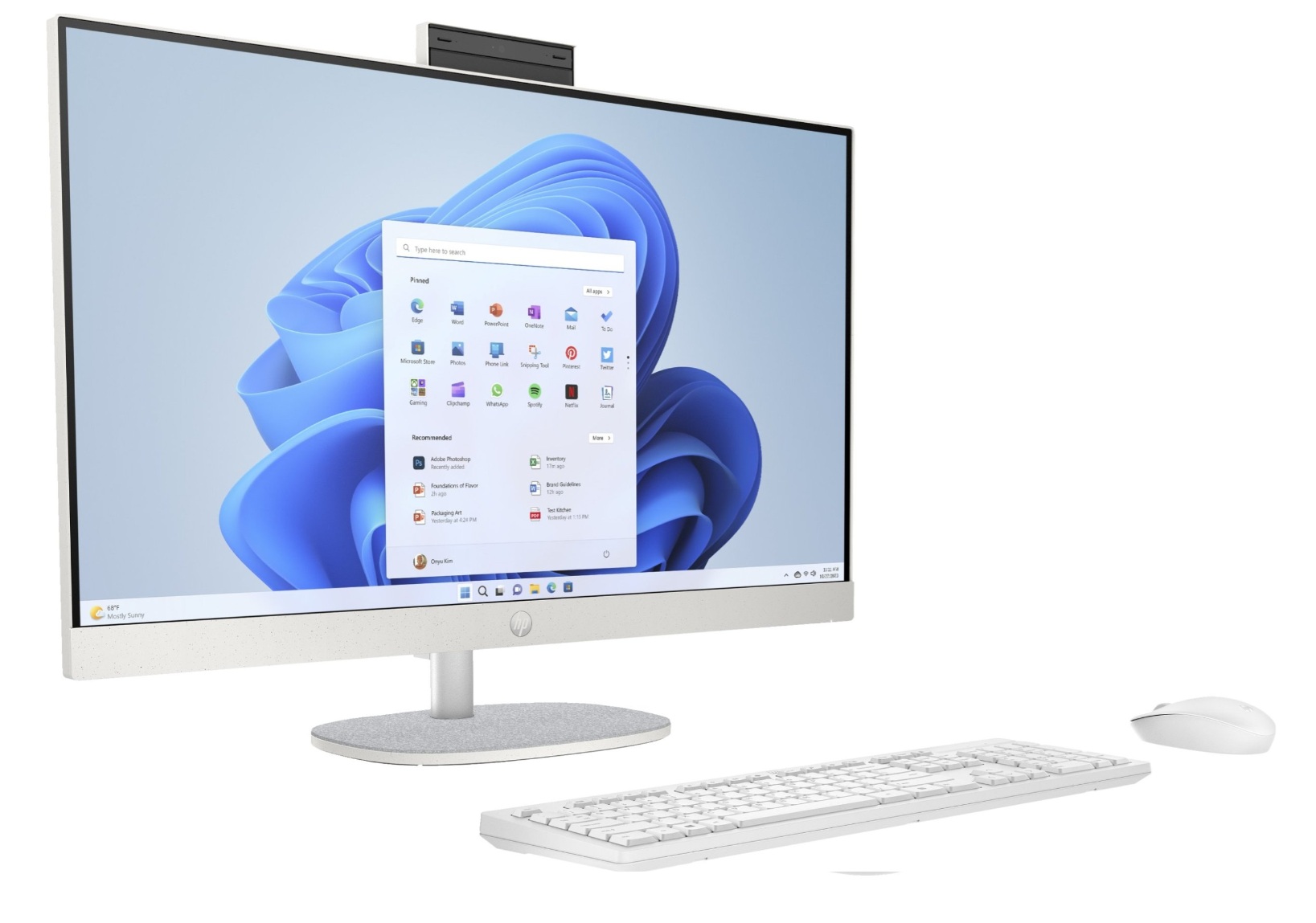 HP 27 | 27-cr0222nw | Desktop | AIO | 27 " | AMD Ryzen 7 | 7730U | Internal memory 16 GB | Solid-state drive capacity 512 GB | AMD Radeon 680M Graphics | Keyboard language US international | Windows 11 Home | Warranty 24 month(s)