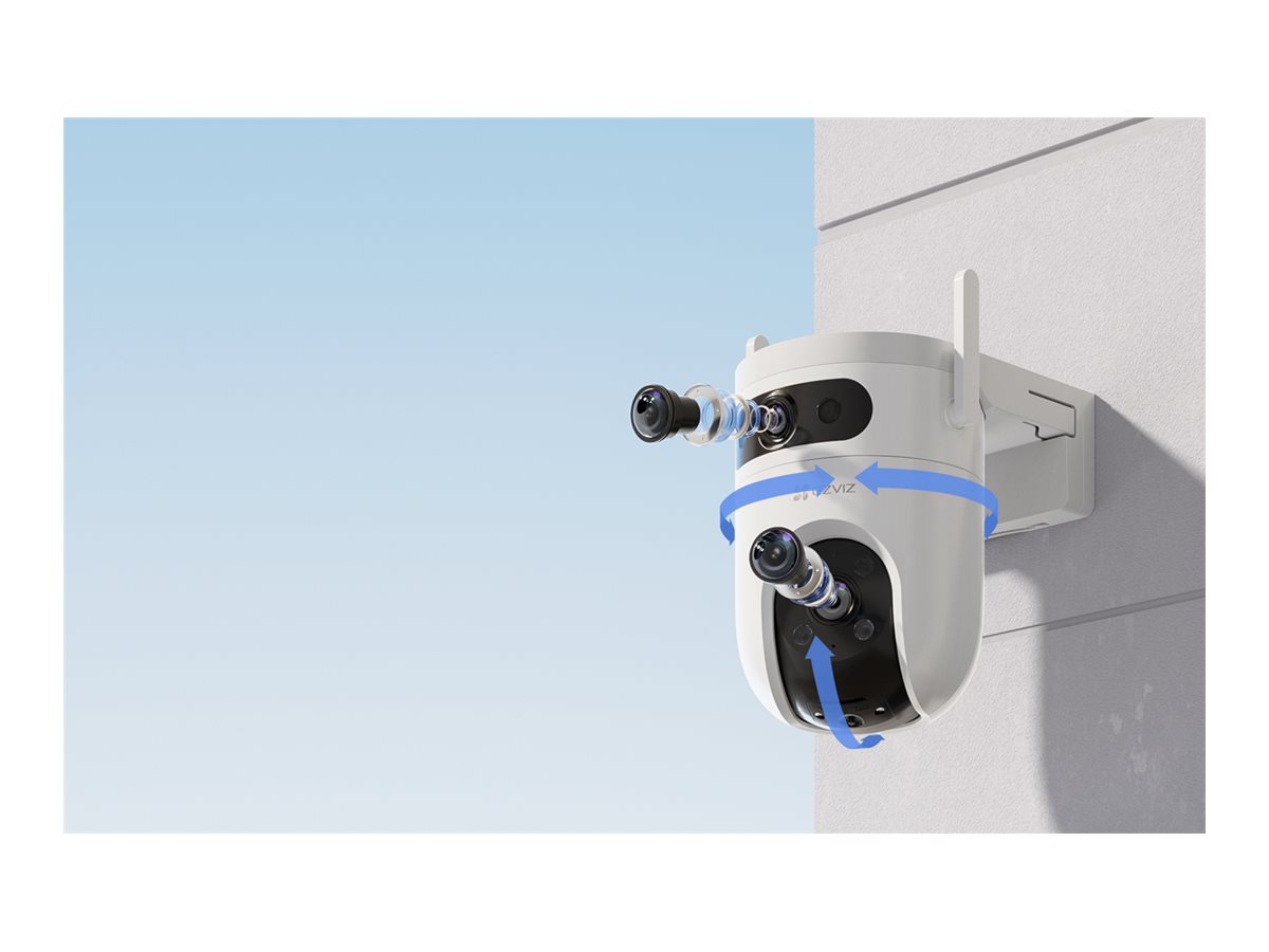 EZVIZ IP Camera CS-H9C (5MP+5MP) 4mm Color night vision,Human/Vehicle detection,Smart tracking iki 8m,Active defense,two way talk, 8xdigital | EZVIZ
