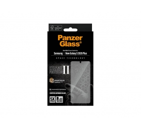 PanzerGlass Ceramic Screen Protector Samsung New Galaxy S26 Plus | Ultra-Wide Fit w. EasyAligner | PanzerGlass