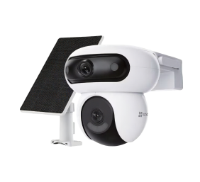 EZVIZ Battery-Powered Dual Camera Kit with Solar Panel | CS-HB90/SP | 4+4 MP | 2.8mm/6mm | IP65 | H.264/H.265 | Micro SD, Max. 512 GB