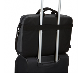 Case Logic | Era Attaché | Fits up to size 15.6 " | Messenger - Briefcase | Shoulder strap | Obsidian