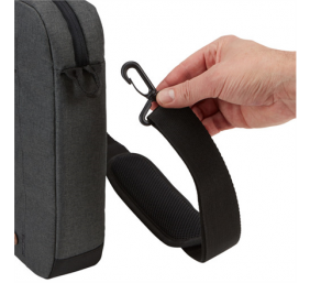 Case Logic | Era Attaché | Fits up to size 15.6 " | Messenger - Briefcase | Shoulder strap | Obsidian