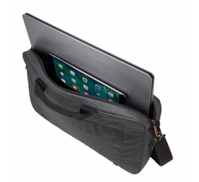 Case Logic | Era Attaché | Fits up to size 15.6 " | Messenger - Briefcase | Shoulder strap | Obsidian