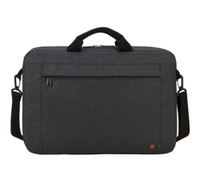 Case Logic | Era Attaché | Fits up to size 15.6 " | Messenger - Briefcase | Shoulder strap | Obsidian