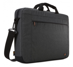 Case Logic | Era Attaché | Fits up to size 15.6 " | Messenger - Briefcase | Shoulder strap | Obsidian