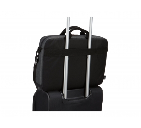 Case Logic | Era Attaché | Fits up to size 15.6 " | Messenger - Briefcase | Shoulder strap | Obsidian