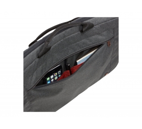 Case Logic | Era Attaché | Fits up to size 15.6 " | Messenger - Briefcase | Shoulder strap | Obsidian