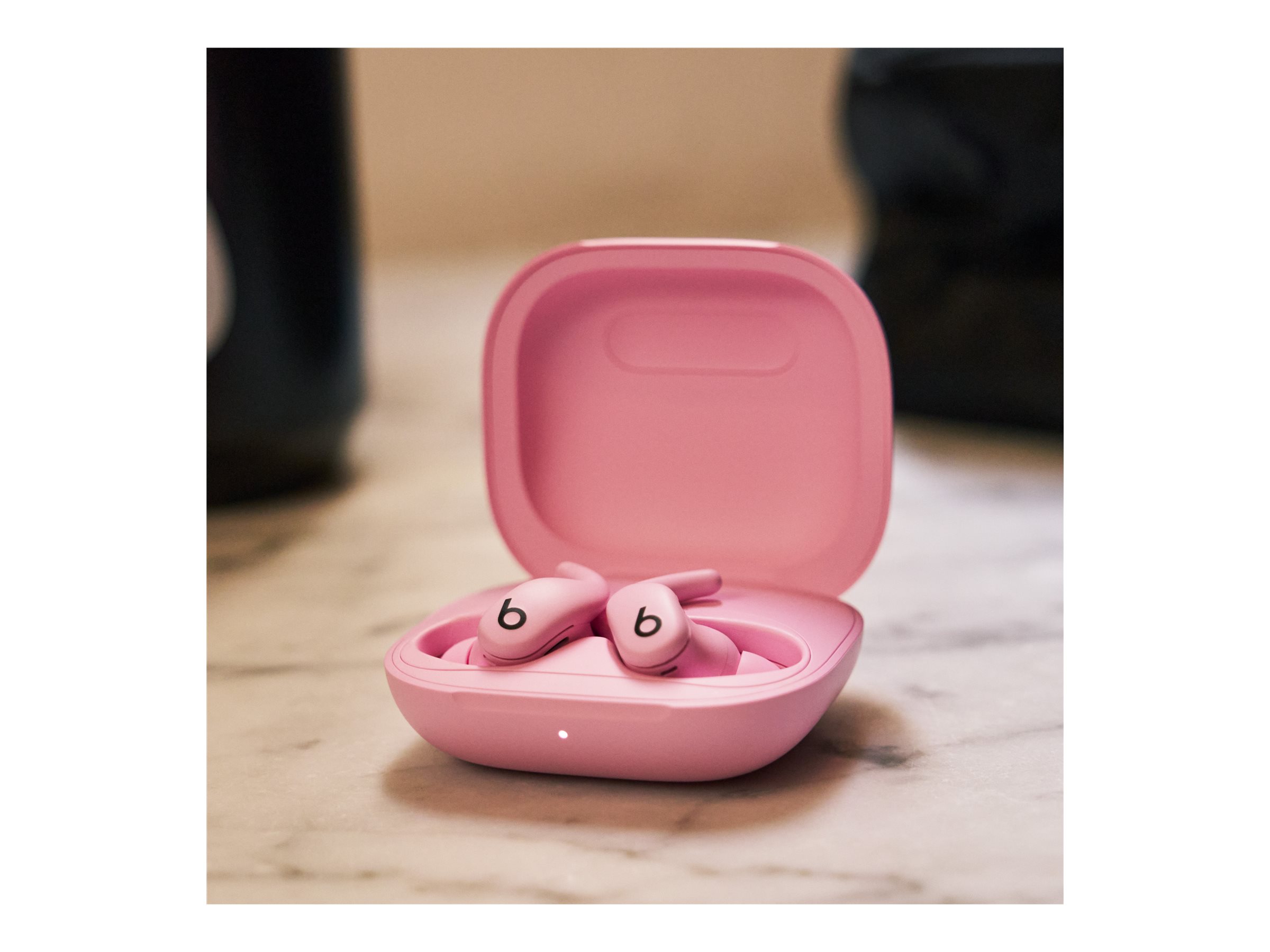 Beats Powerbeats Fit - Wireless Noise-Cancelling Workout Earbuds with Ultimate Secure Fit - Power Pink | Beats