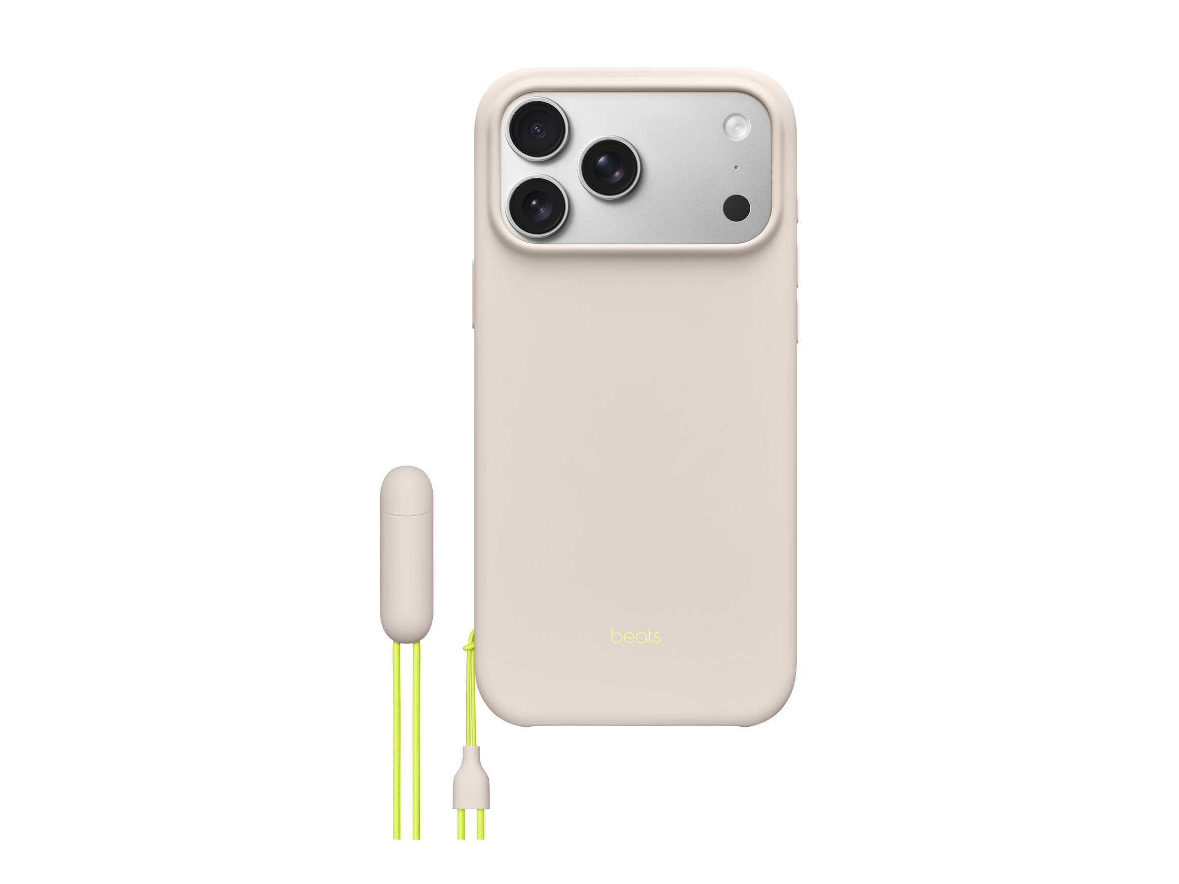 Beats iPhone 17 Pro Max Kickstand Case with MagSafe and Camera Control - Lime Stone | Beats