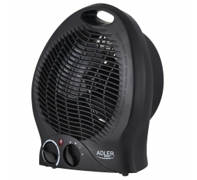 Adler AD 7761 Fan Heater, 2000 W, Black | Adler