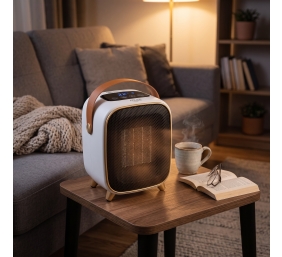 Adler AD 7762 Ceramic Fan Heater with LED Display, Cool Air Fan