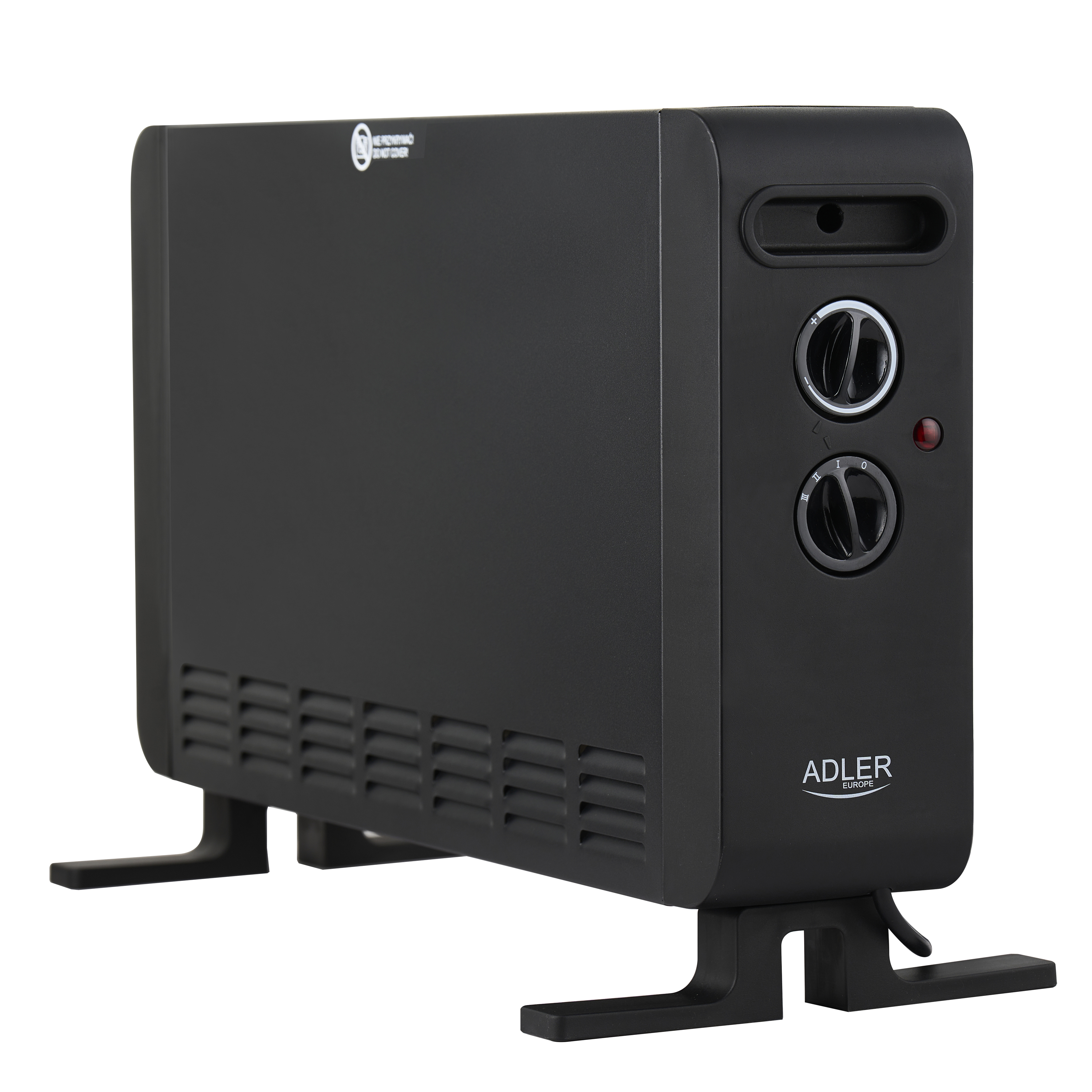 Adler AD 7764 Convector Heater 2000 W, Black | Adler