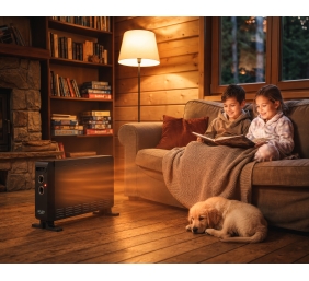 Adler AD 7764 Convector Heater 2000 W, Black | Adler