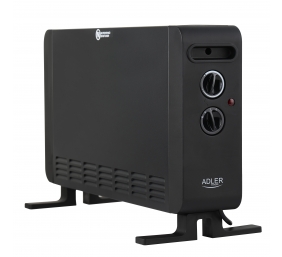 Adler AD 7764 Convector Heater 2000 W, Black | Adler