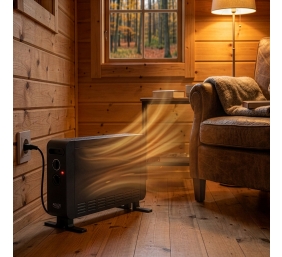 Adler AD 7764 Convector Heater 2000 W, Black | Adler
