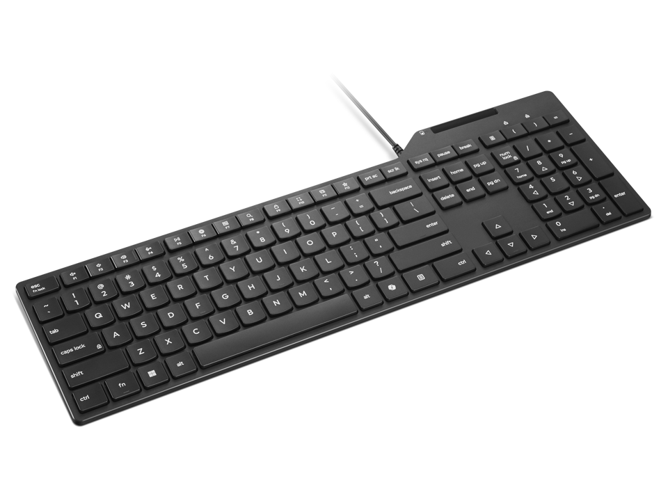 Lenovo USB-A Wired Smartcard Keyboard 5000 | Keyboard | Wired | Estonian | Plunger Type Switch | Black | Brown Box