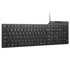 Lenovo USB-A Wired Smartcard Keyboard 5000 | Keyboard | Wired | Estonian | Plunger Type Switch | Black | Brown Box