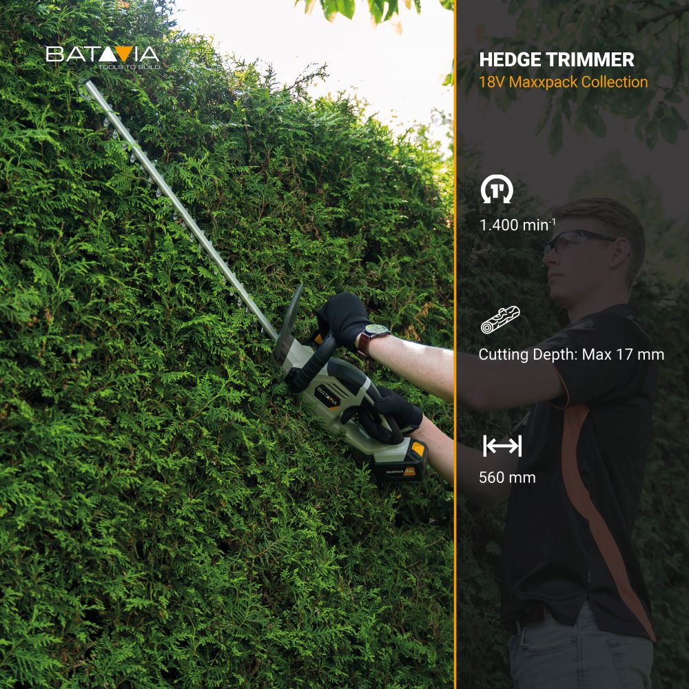 Batavia B.V. | 18V Cordless Hedge Trimmer 560mm | Trimmer