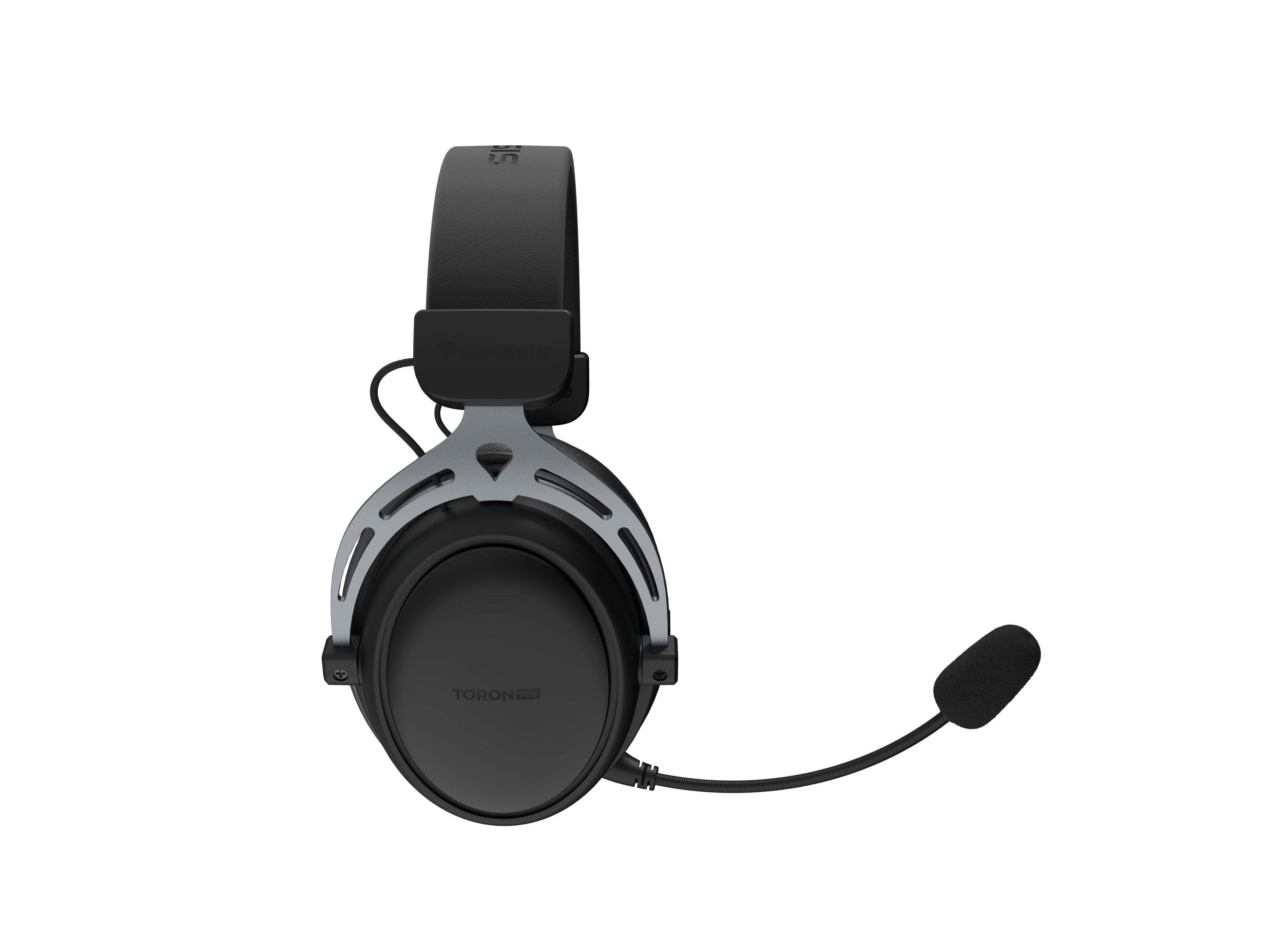 Genesis Headset | Toron 706 | Bluetooth, 2.4 GHz | Over-ear | Microphone | Black