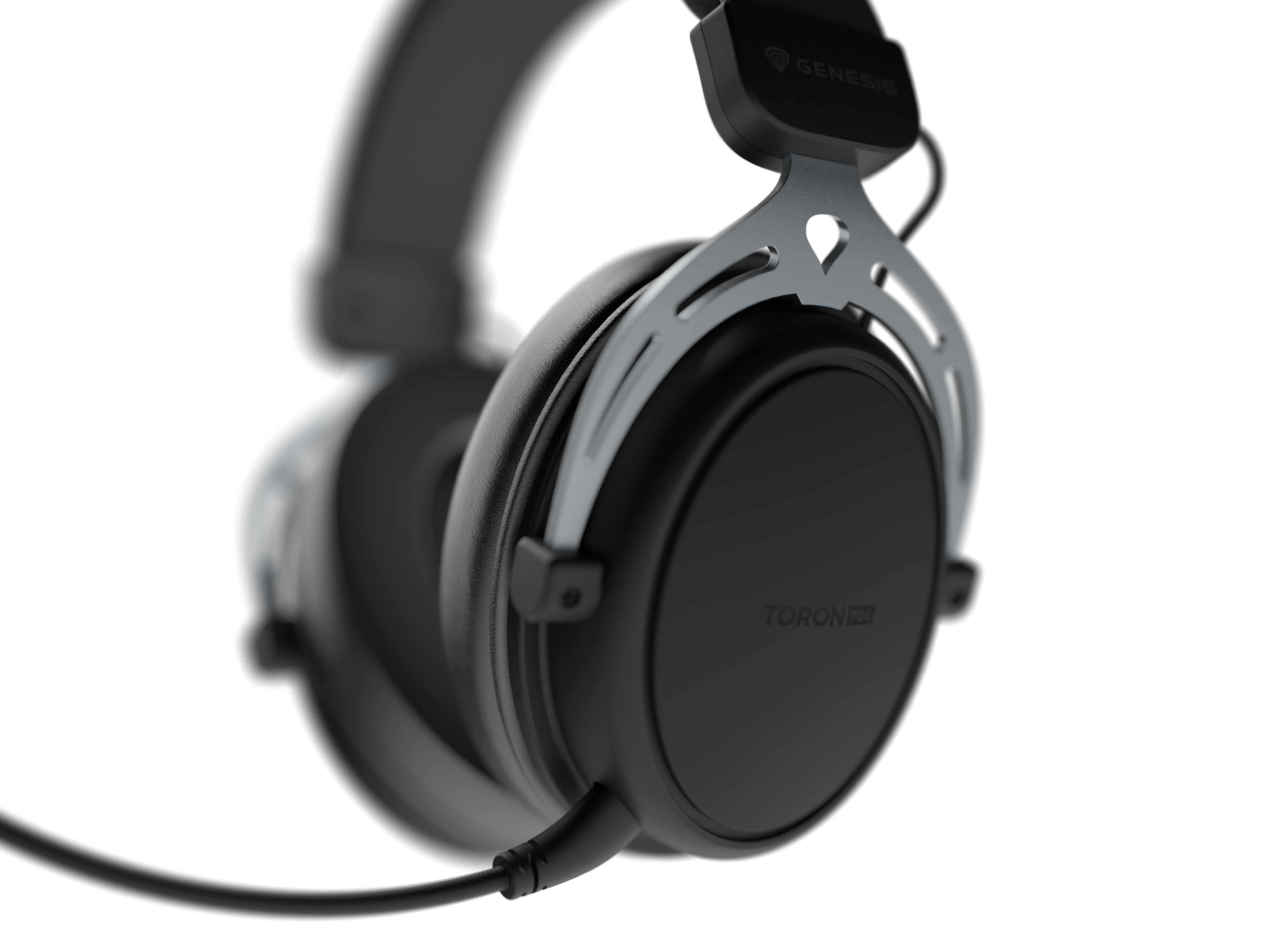 Genesis Headset | Toron 706 | Bluetooth, 2.4 GHz | Over-ear | Microphone | Black