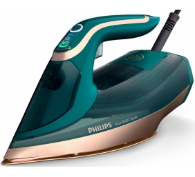 Philips | DST8030/70 Azur | Steam Iron | 3000 W | Water tank capacity 350 ml | Continuous steam 70 g/min | Green