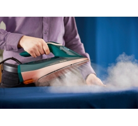 Philips | DST8030/70 Azur | Steam Iron | 3000 W | Water tank capacity 350 ml | Continuous steam 70 g/min | Green