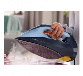 Philips DST7041/20 | Steam Iron | 2800 W | Water tank capacity 300 ml | Continuous steam 50 g/min | Steam boost performance 250 g/min | Blue
