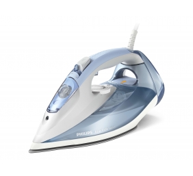 Philips | DST7011/20 | Steam Iron | 2600 W | Water tank capacity 300 ml | Continuous steam 45 g/min | Steam boost performance 220 g/min | Light Blue/Gray