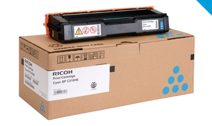 Ricoh SPC310HE (407637) Lazerinė kasetė, Žydra
