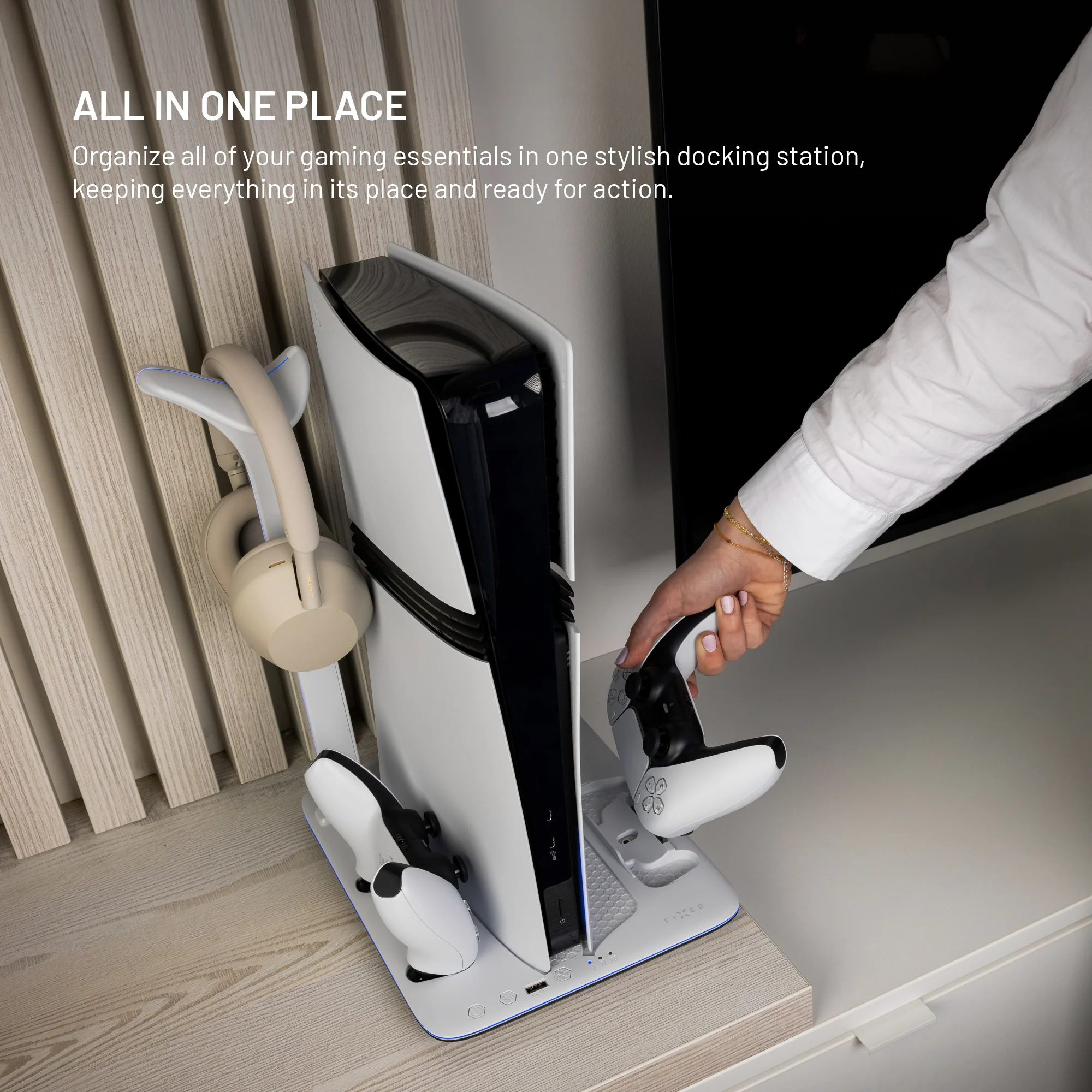 Fixed Docking Station for PlayStation 5 (Pro/Slim)