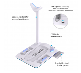 Fixed Docking Station for PlayStation 5 (Pro/Slim)