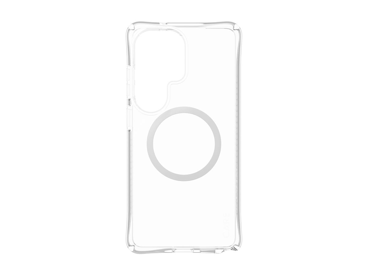 CARE by PanzerGlass Samba Case Transparent w. White Qi Samsung New Galaxy S26 Ultra | PanzerGlass