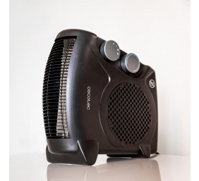 Cecotec ReadyWarm 2000 Max Dual Black | Fan heater | 2000 W | Number of power levels 3 | Suitable for rooms up to 20 m² | Black
