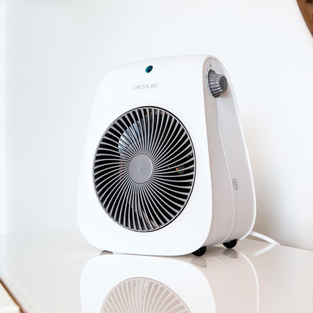 Cecotec ReadyWarm 2000 Max Force White | Fan heater | 2000 W | Number of power levels 2 | Suitable for rooms up to 20 m² | White