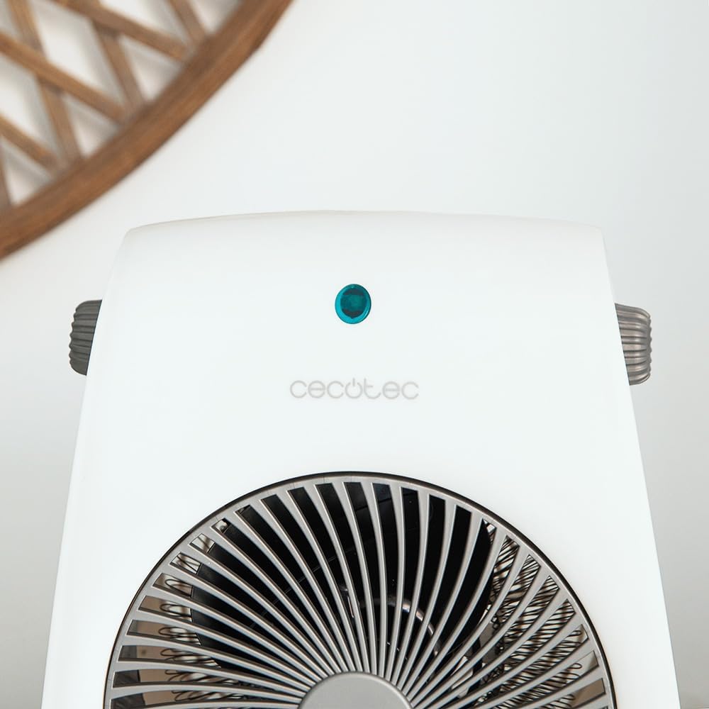 Cecotec ReadyWarm 2000 Max Force White | Fan heater | 2000 W | Number of power levels 2 | Suitable for rooms up to 20 m² | White
