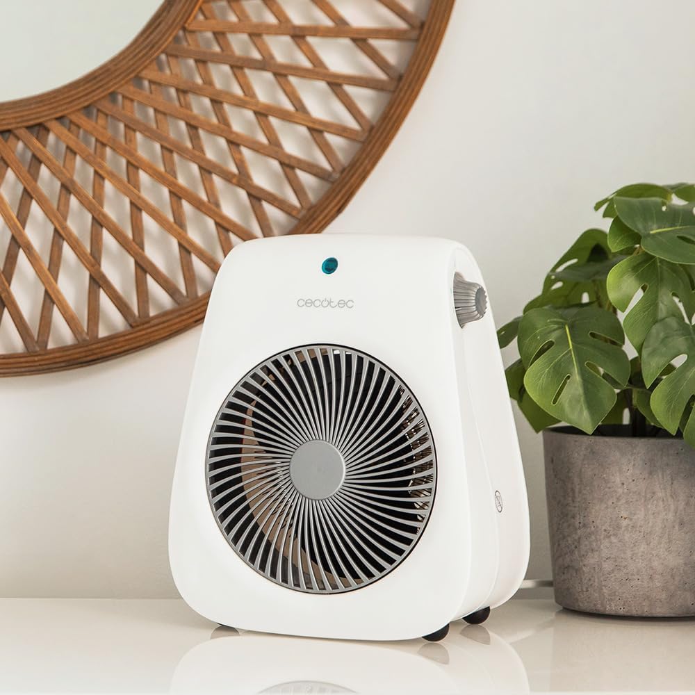 Cecotec ReadyWarm 2000 Max Force White | Fan heater | 2000 W | Number of power levels 2 | Suitable for rooms up to 20 m² | White