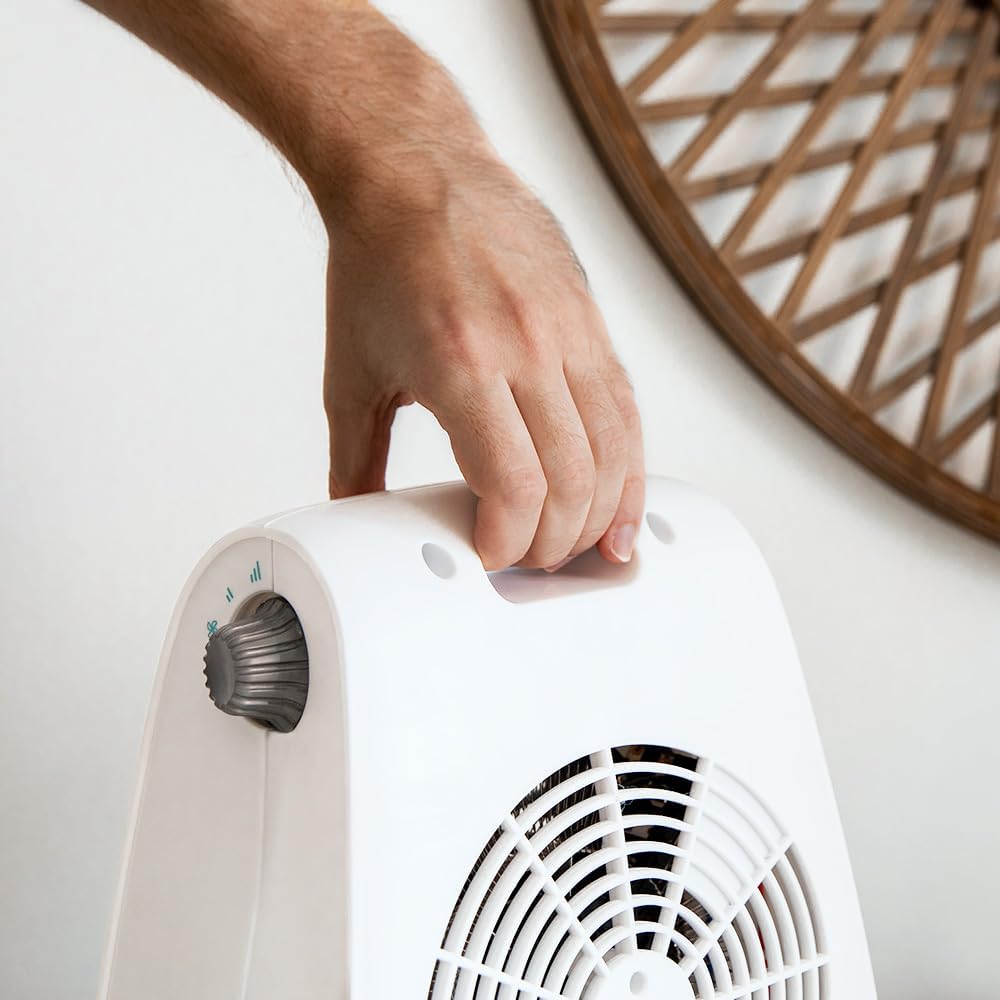 Cecotec ReadyWarm 2000 Max Force White | Fan heater | 2000 W | Number of power levels 2 | Suitable for rooms up to 20 m² | White