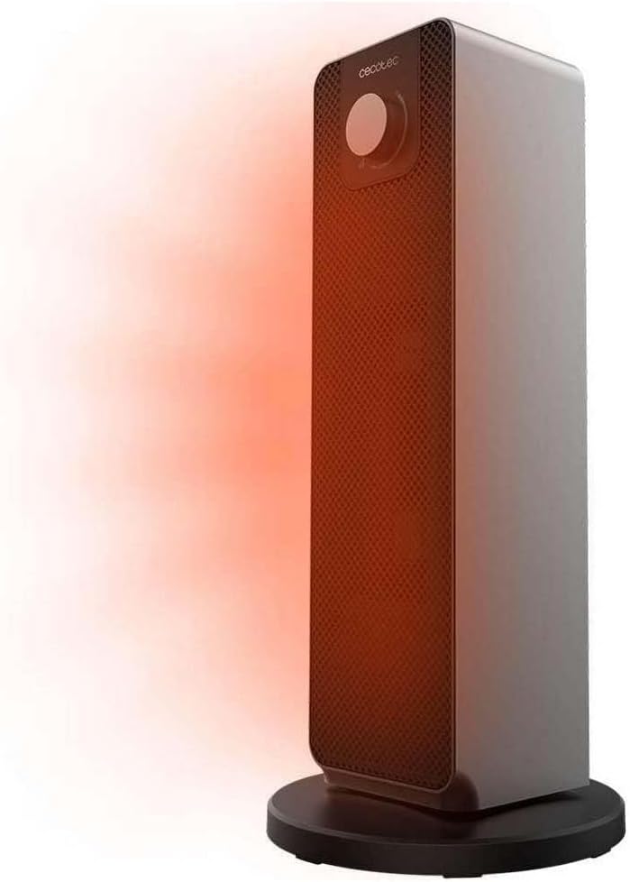 Cecotec ReadyWarm 2000 Max Ceramic Rotate | Ceramic Heater | 2000 W | Number of power levels 3 | Suitable for rooms up to 20 m² | Black